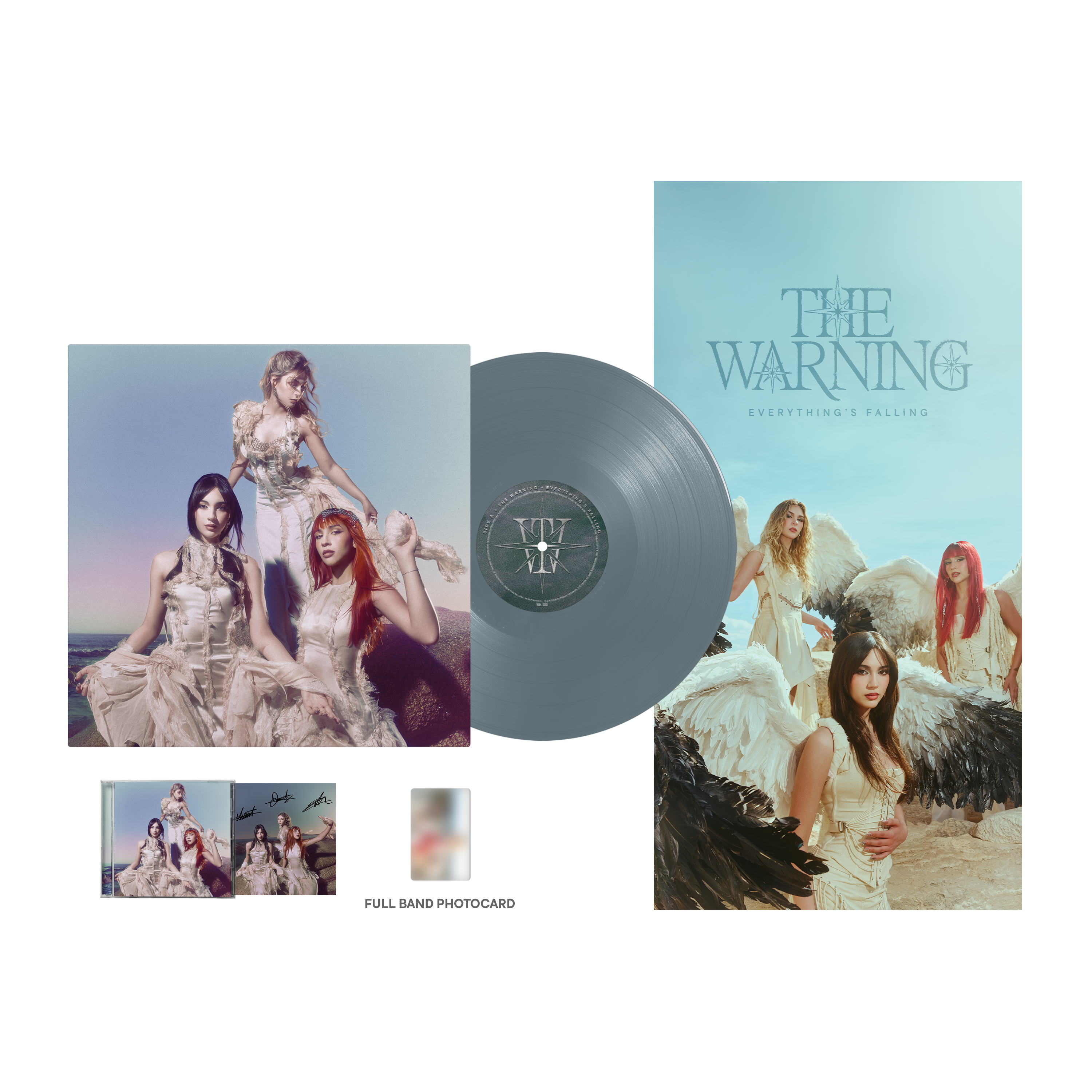 Everything Falling Alt Cover Vinyl, CD + Signed Insert