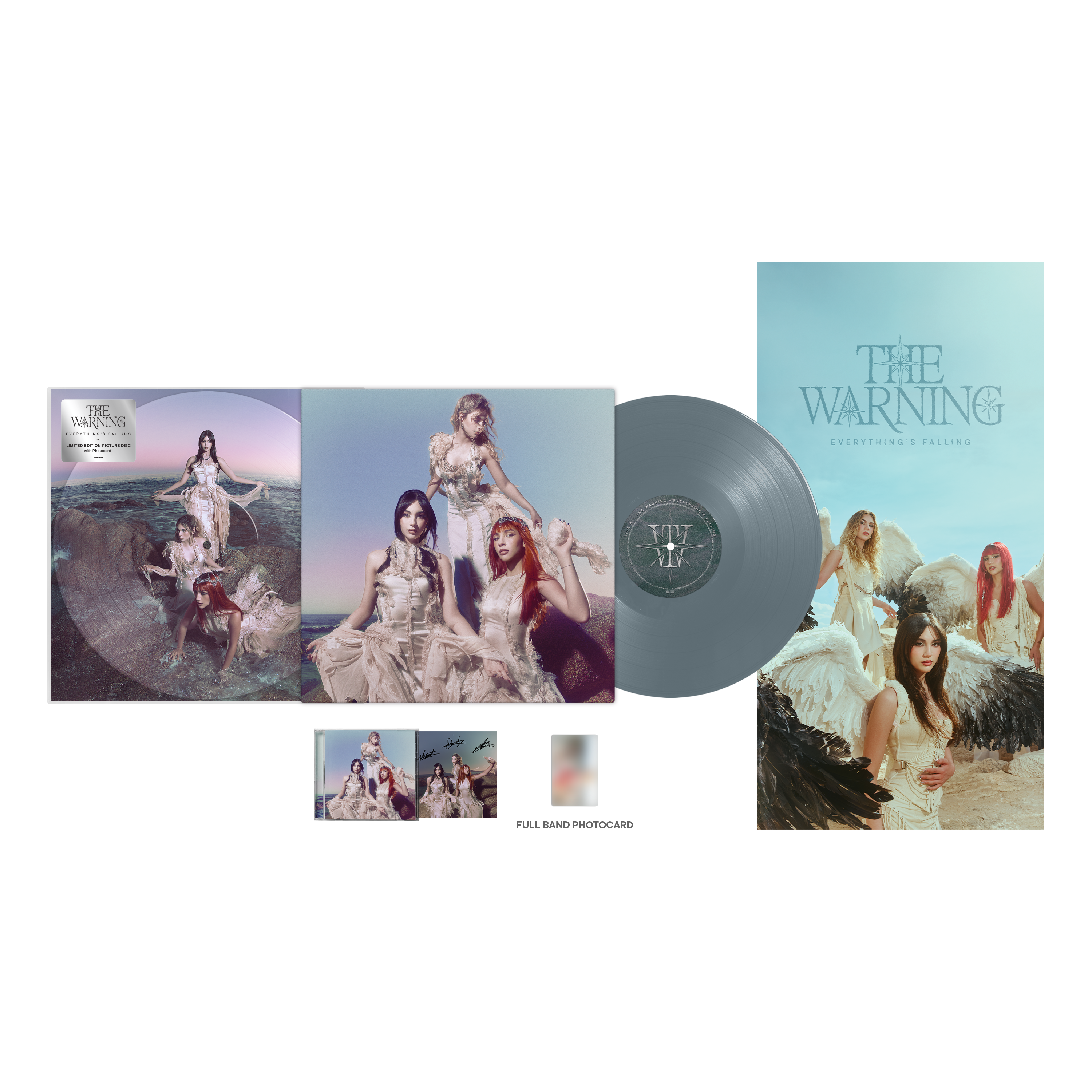 Everything Falling Alt Cover Vinyl, Picture Disc, CD + Signed Insert