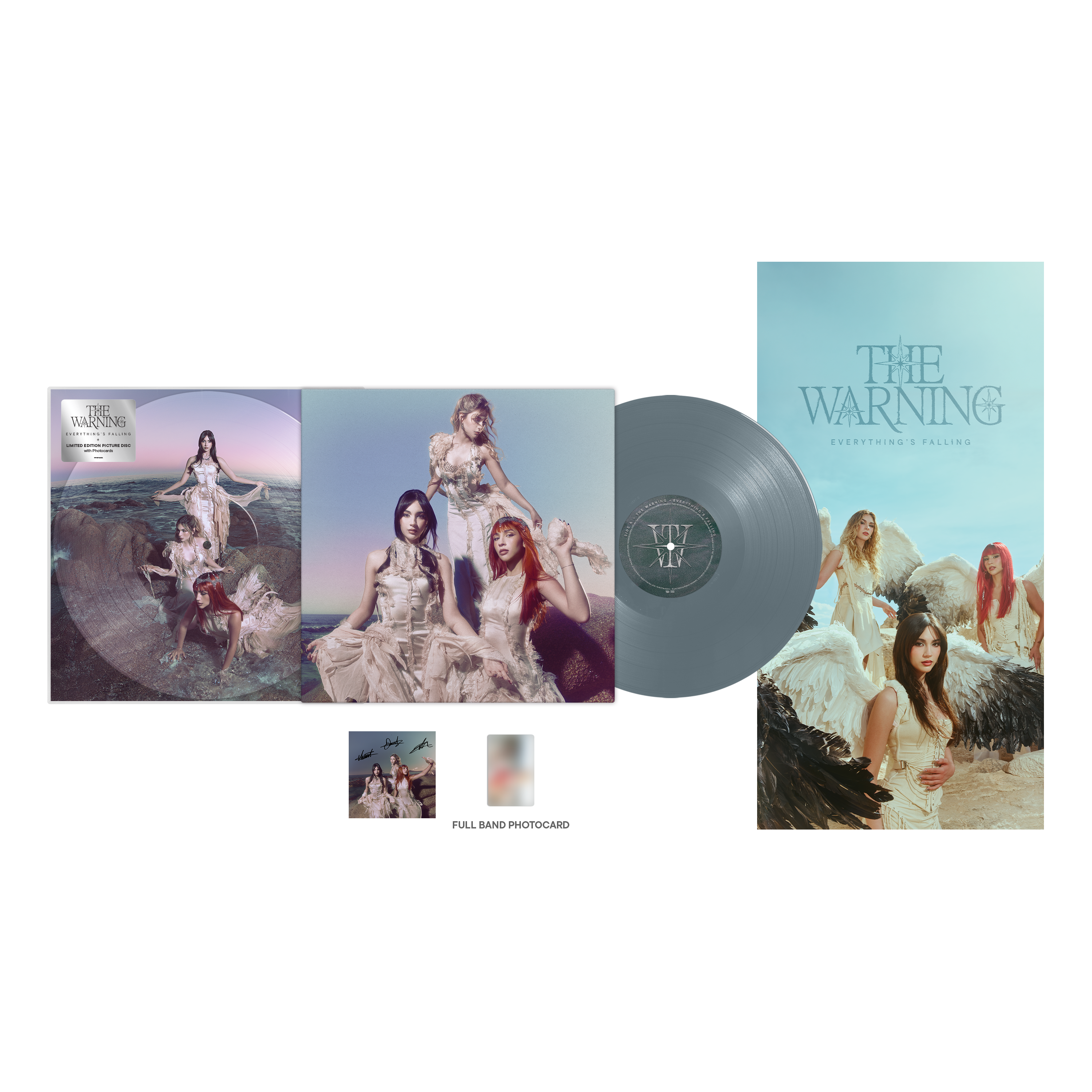 Everything Falling Alt Cover Vinyl, Picture Disc + Signed Insert