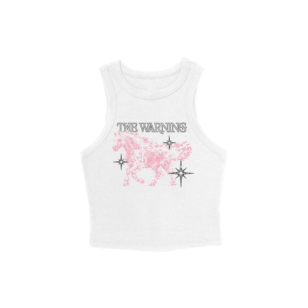 The Warning - TW Horse Tank Top (White)