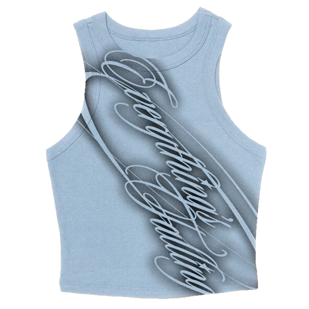 The Warning - TW Blue Script Tank