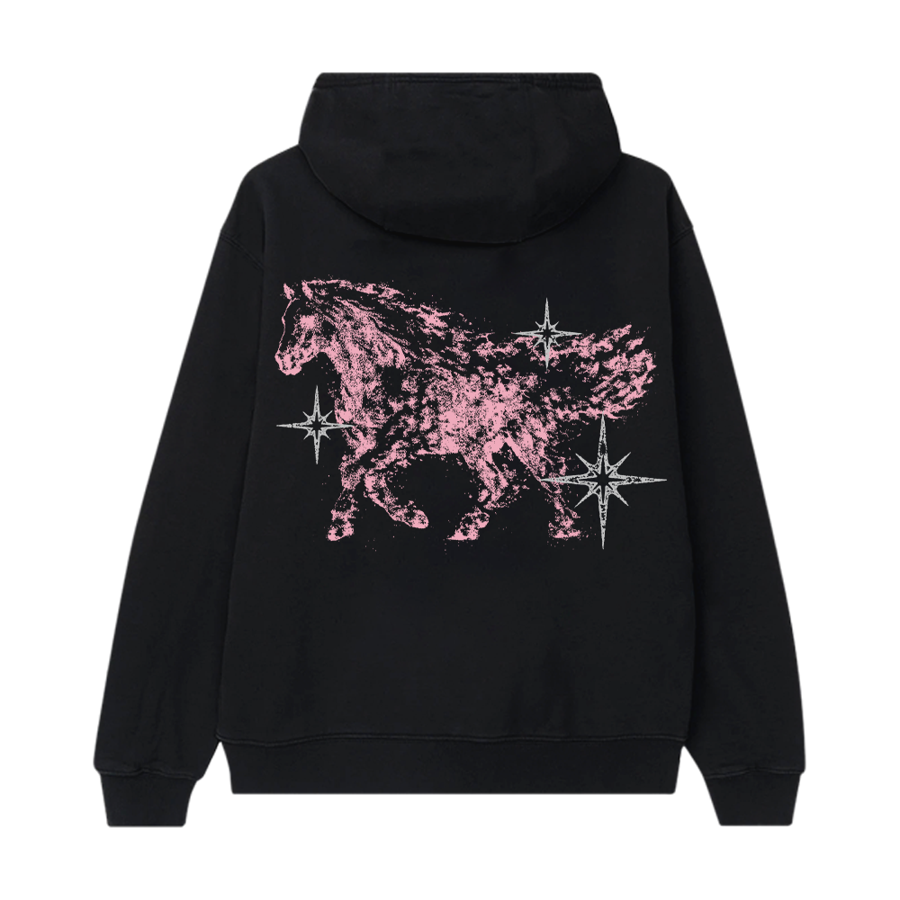 The Warning - TW Horse Hoodie (Black)