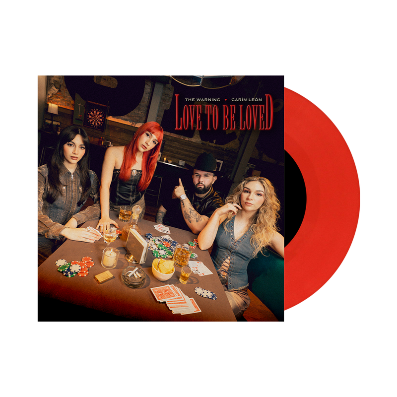 The Warning - The Warning x Carín León “Love to Be Loved” 7” Vinyl