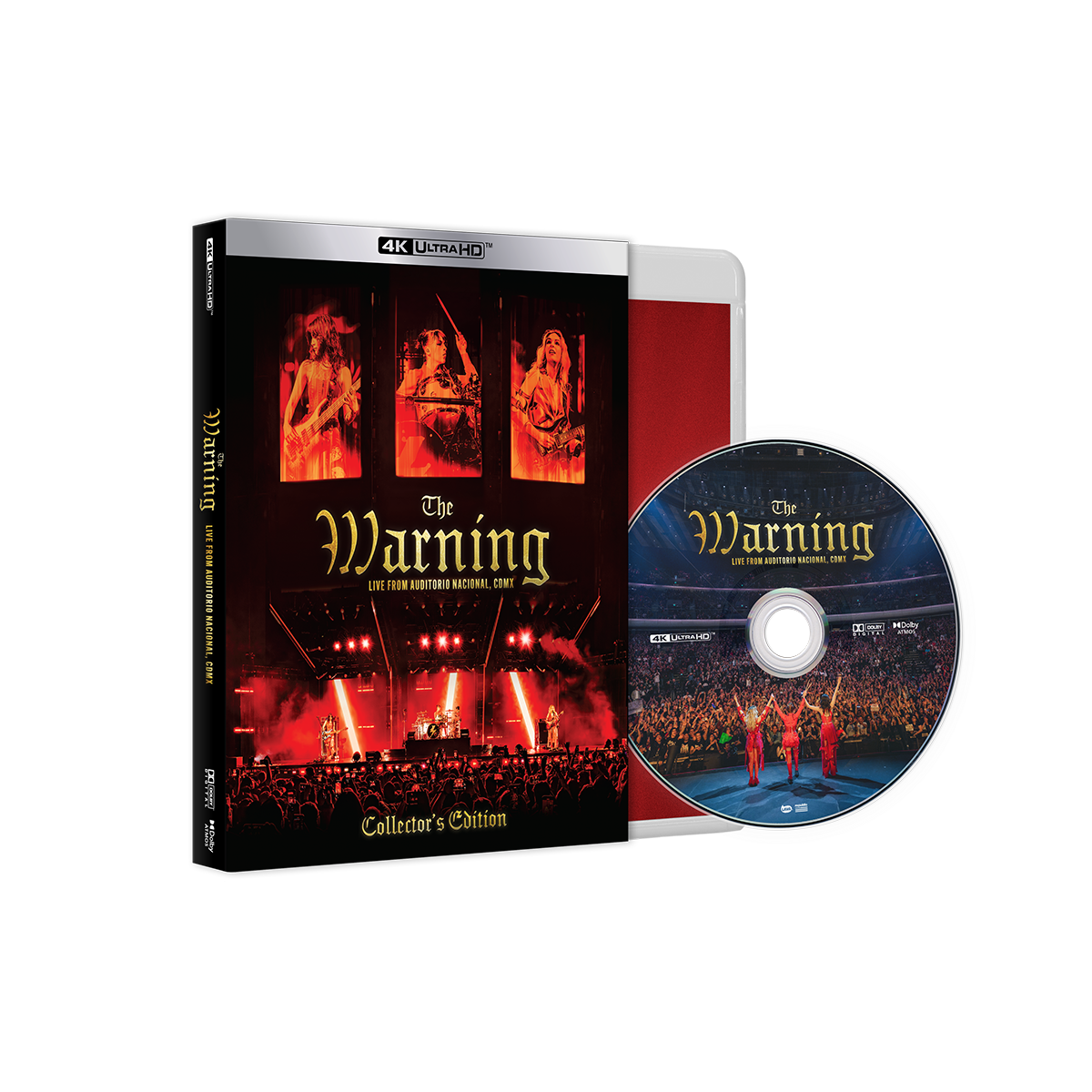 The Warning - The Warning Live from Auditorio Nacional, CDMX + Documentary Blu-ray (4K UHD)